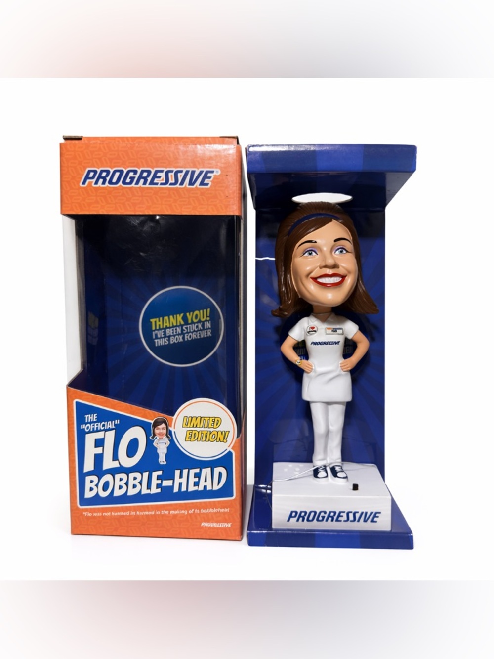Progressive Flo Talking Bobblehead Limited Edition w/ Box